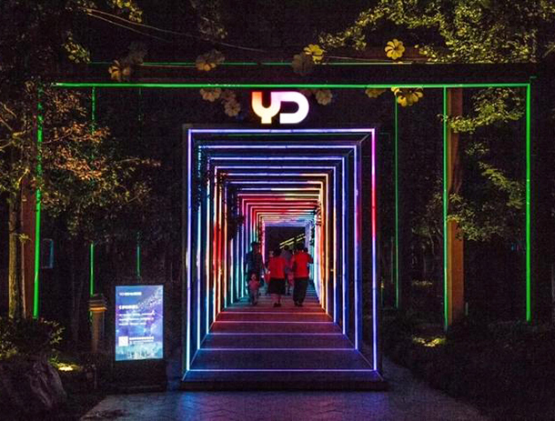 筑夢(mèng)古運(yùn)、智慧光影，勇電照明助力杭州燈光小品秀璀璨綻放