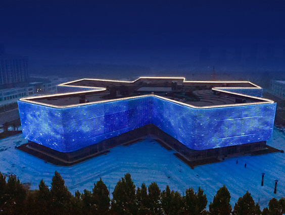 一座城，萬(wàn)點(diǎn)光 | 勇電智能照明點(diǎn)亮孝賢故里“五館一校”