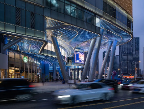 超2200㎡LED異形屏天幕火爆長沙！邀您沉浸式遨游星空